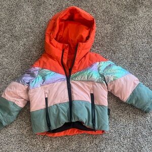 Colorful Kids Puffer Jacket